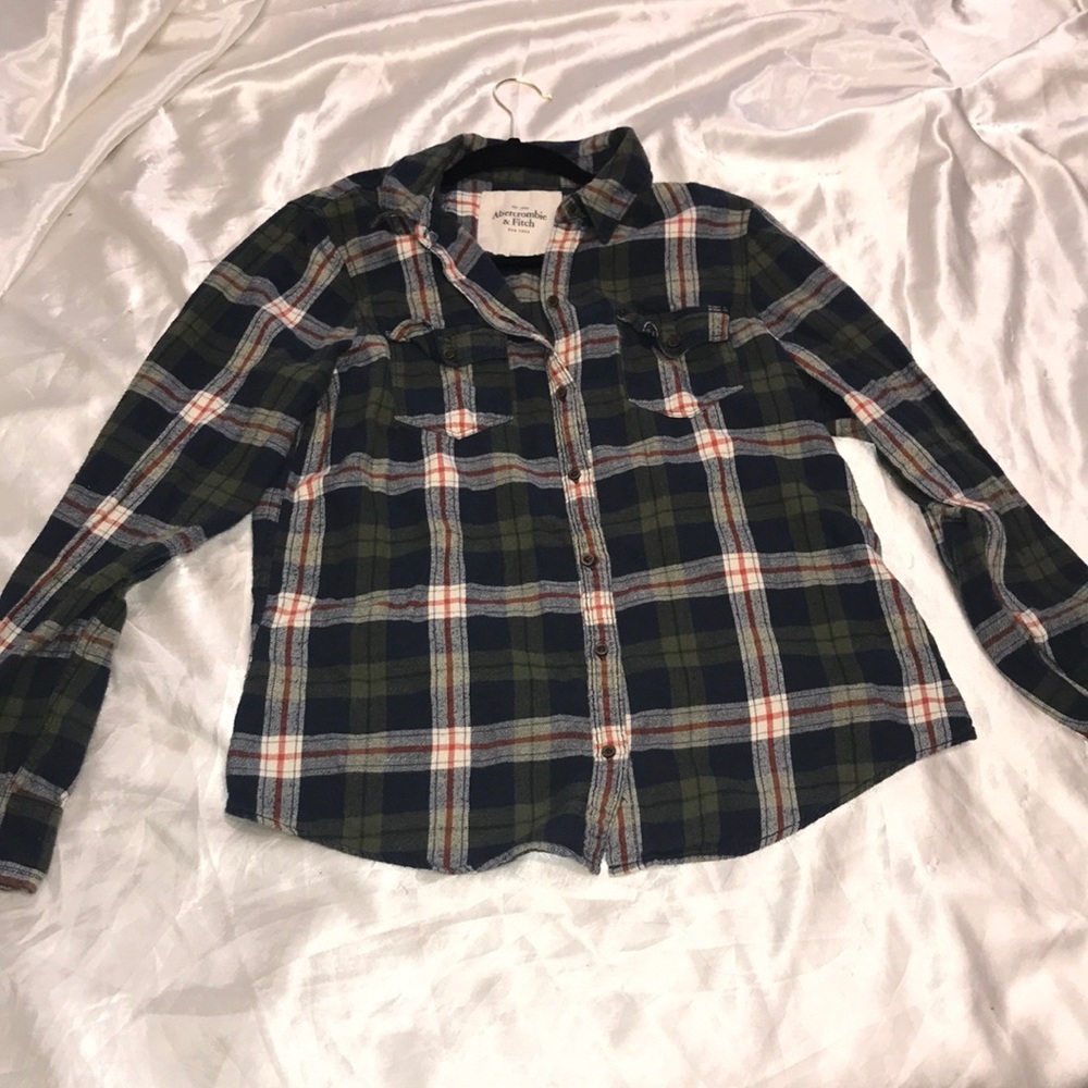 Abercrombie & Fitch Flannel Long Sleeve